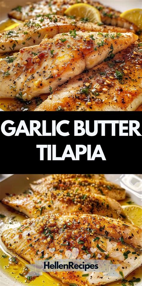 fast garlic butter tilapia  busy nights   garlic butter fish