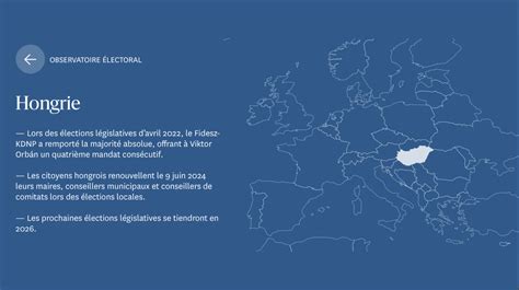 Européennes 2024 En Hongrie Orbán Finit Premier Mais Face à La