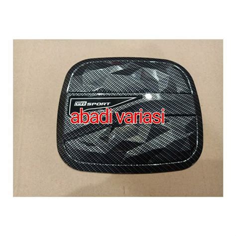 Jual TANK COVER GR SPORT CARBON ALL NEW FORTUNER 2016 2020 Di Lapak