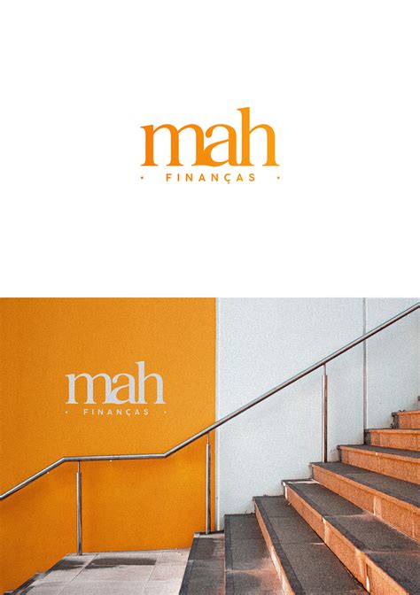 mah financas identidade visual behance