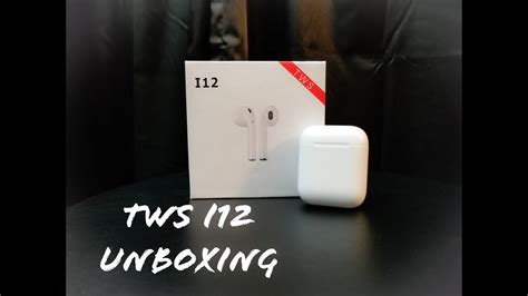 I12 Tws Unboxing Apple Airpod Clones YouTube