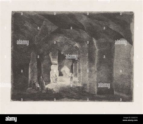 Interior of a cave Stock Photo - Alamy