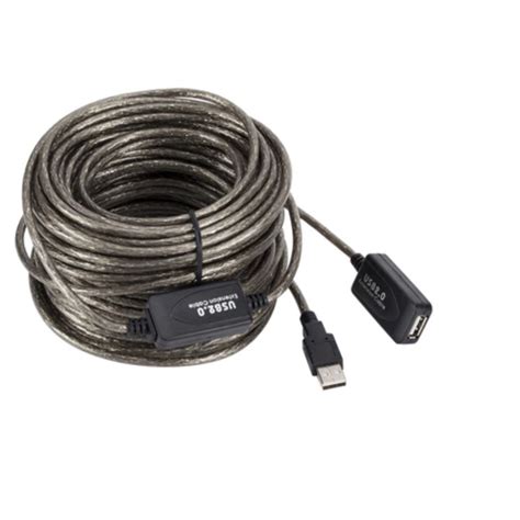 30m 20m 15m 10m 5m Usb 2 0ชายหญิง Active Repeater Extender Cable สาย Usb อะแดปเตอร์ Shopee