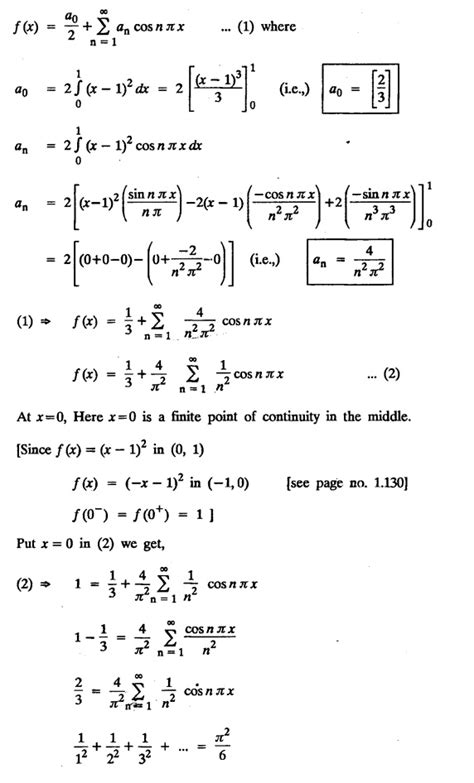 Half Range Series Sine And Cosine Series With Solved Example Problems