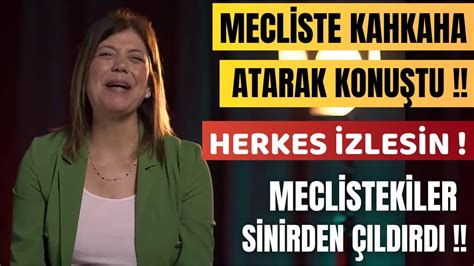 Meral Danış Beştaş Mecliste Kahkaha Atarak Konuştu Meclistekiler