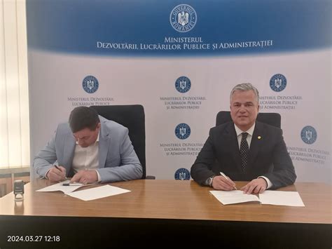 Constan A S A Semnat Contractul De Finan Are Pentru Proiectul