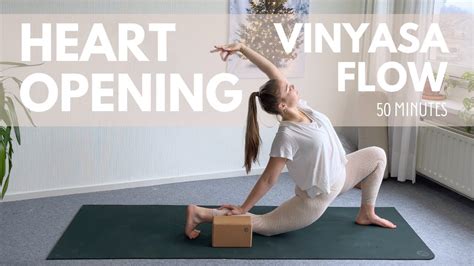 Gratitude Vinyasa Flow Heart Opening Christmas Yoga Minutes