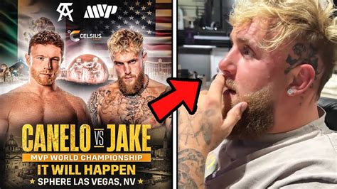 Jake Paul Confronted After Canelo Fight Youtube