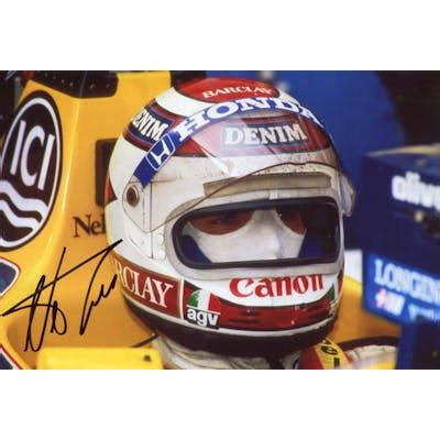 Nelson Piquet Autograph | signed photographs Nelson Piquet Autograph ...