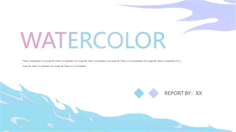 PPT of Simple Watercolor General Presentation.pptx | WPS Free Templates