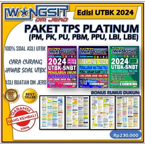 Jual Isian Rumpang PG Kompleks Sesuai Framework UTBK 2024 Buku