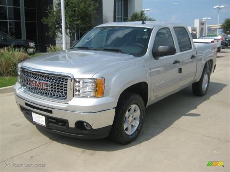 Pure Silver Metallic Gmc Sierra Sle Crew Cab X