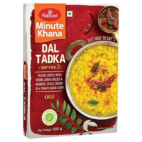 Buy Haldirams Ready To Eat Yellow Dal Tadka Del 300 Gm Carton Online At