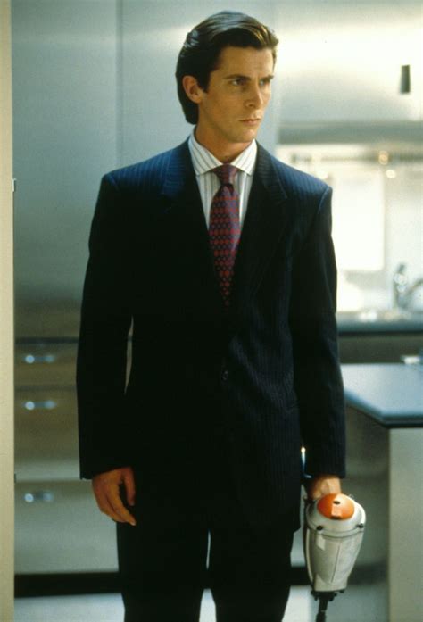 Christian Bale As Patrick Bateman In Americanpsycho Christian Bale American Psycho