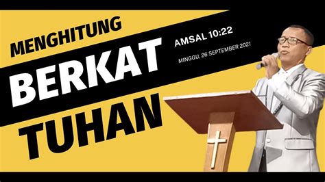 Pdt Kemal S Live Ibadah Raya Gbt Anugerah Sept Youtube