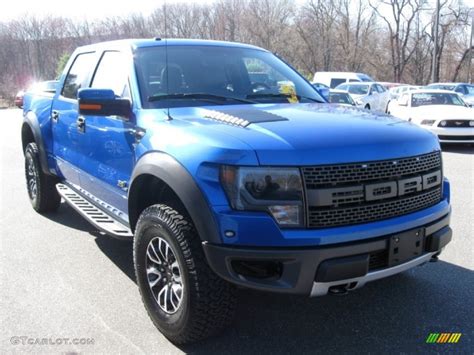 2014 Blue Flame Ford F150 Svt Raptor Supercrew 4x4 92718409 Car Color Galleries