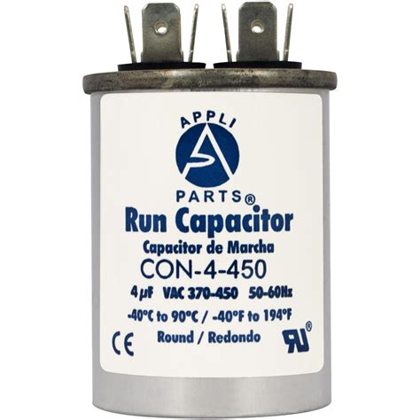 Appli Parts Condensador Capacitor De Marcha 4 Mfd UF Microfaradios