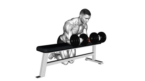 Dumbbell Over Bench Reverse Wrist Curl Exercise Guide Tips