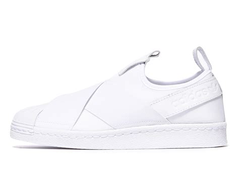 Lyst Adidas Originals Superstar Slip On In White