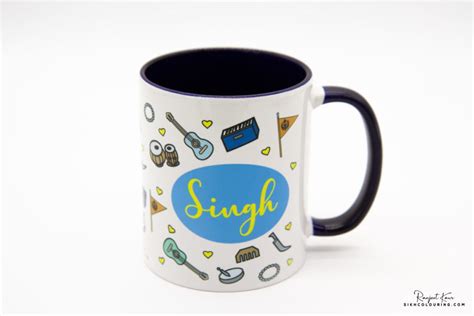 The Singh Mug Punjabi And Sikh T Ideas