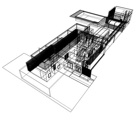 Casa Moderna Modelo 3d 40 Skp Dae Unknown Obj Fbx 3ds Free3d