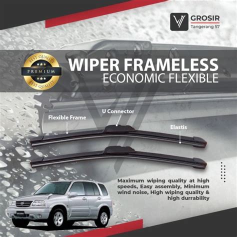 Wiper Suzuki Escudo Xl Frameless Pcs Lazada Indonesia