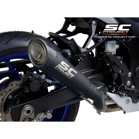 Sc Project Uitlaat S1 Matzwart Suzuki Gsx S750 Snel Bezorgd