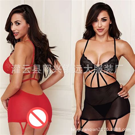 Sexy Lingerie Women S Perspective Mesh Sexy Pajamas Hollow Sexy