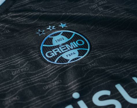 Nova terceira camisa do Grêmio 2023 2024 Umbro MDF