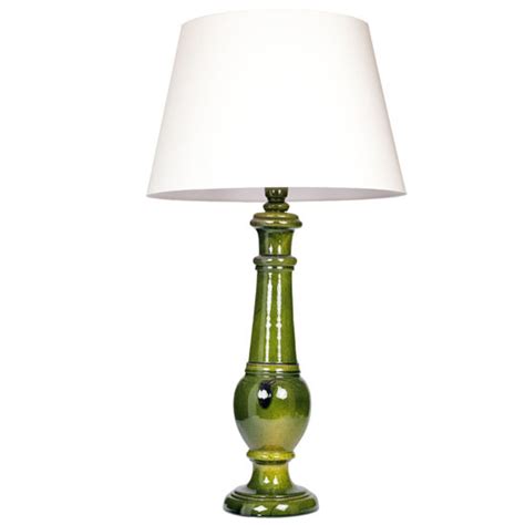 Lamp Green Olives Press Ceramiche Artistiche Palermo Nicol