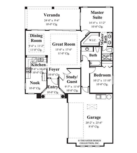 Home Plan Ardenno | Sater Design Collection