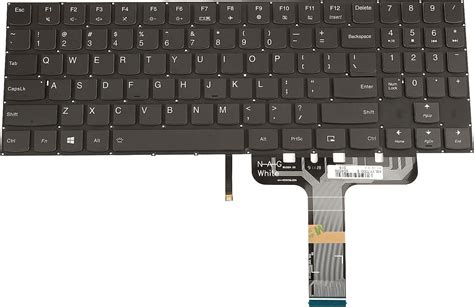 Amazon US Layout Keyboard With Backlit Replacement For SN20Q40730