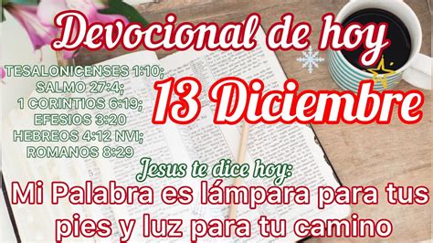 Devocional De Hoy Diciembre Devocionales Cristianos Cortos