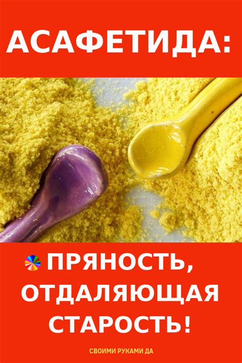 Асафетида: пряность, отдаляющая старость — Своими руками… Да!