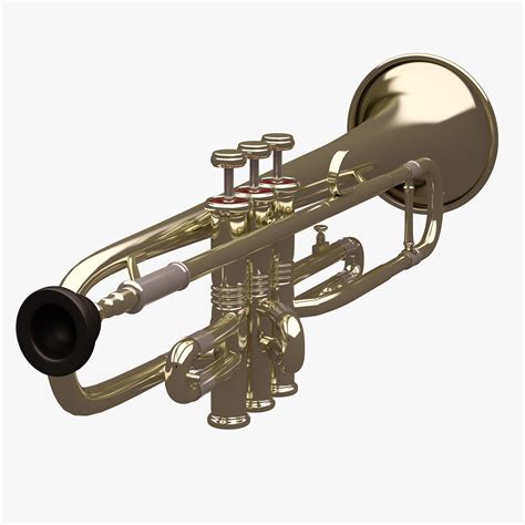트럼펫 01 3D 모델 $19 - .max - Free3D