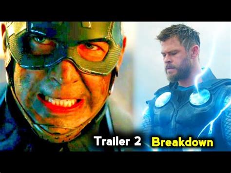 Avengers End Game Trailer Breakdown In Tamil Youtube