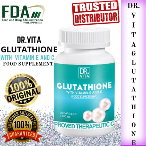 DR VITA GLUTATHIONE With Vitamin C And E 500 Mg X 30 Capsule 100