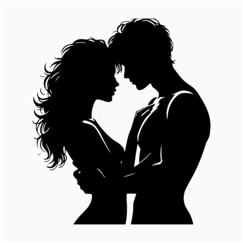 Premium Vector Silhouette Couple Vector