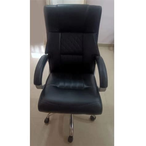 Rexine Boss Office Revolving Chair Black At 4700 In Ajmer ID