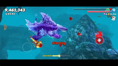 New Shin Sharkjira Unlock And Gameplay Hungry Shark World Youtube