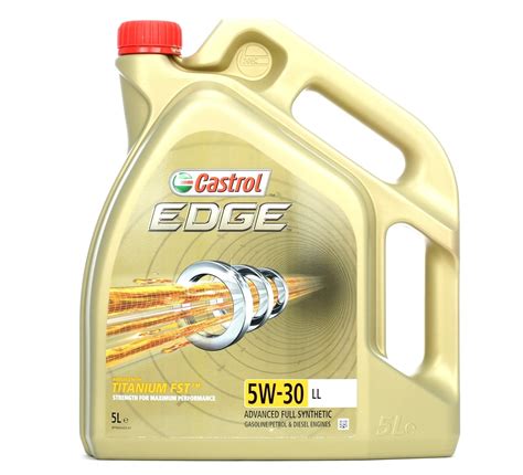 Castrol Ll Edge Titanium Fst 15669b Moottoriöljy 5w 30 Tilavuus 5l