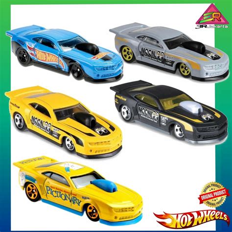 Jual HOT WHEELS 10 PRO STOCK CAMARO MOONEYES KUNING HITAM HOTWHEELS Shopee Indonesia