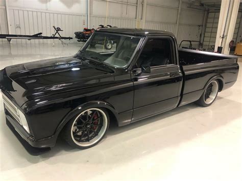 1967 Chevrolet C10 Pickup Black RWD Automatic For Sale Photos