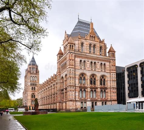 Edificio Del Museo De La Historia Natural En Londres Reino Unido Foto