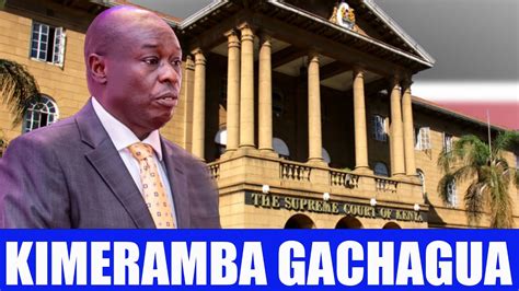 Kimeumana Kikuyu Files A Disturbing Petition To Send Gachagua Home