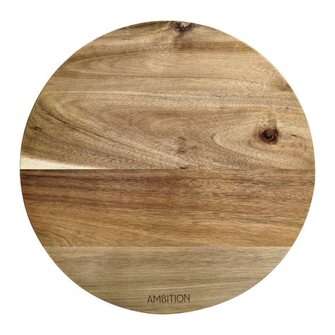 Planche à découper rectangulaire en bois d acacia avec trou Parma 28 x