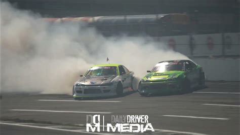 Forrest Wang And Simen Olsen Crash At Formula Drift Seattle Youtube