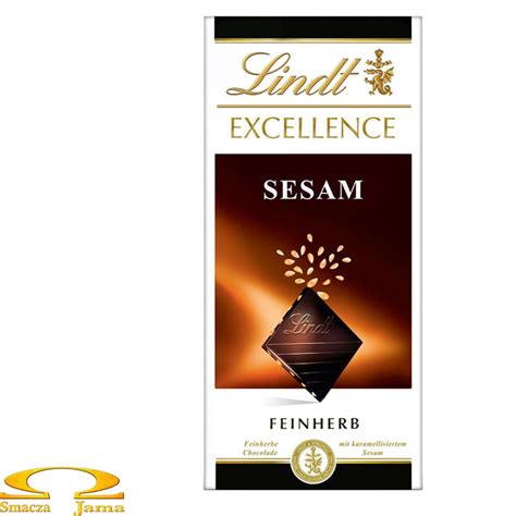 Czekolada Lindt Excellence Roasted Sezame 100g Sklep Smacza Jama