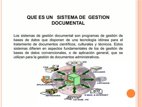 Tema 4 Sistema De Gestion Documental Ppt