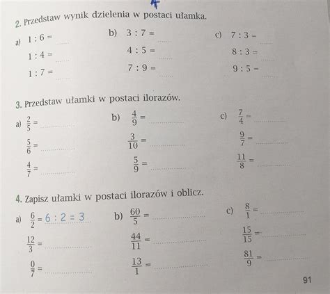 Zapisz U Amki W Postaci Iloraz W I Oblicz Margaret Wiegel